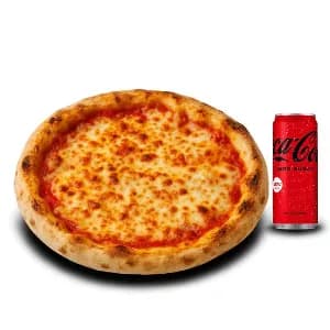 12" Margherita Pizza & Drink