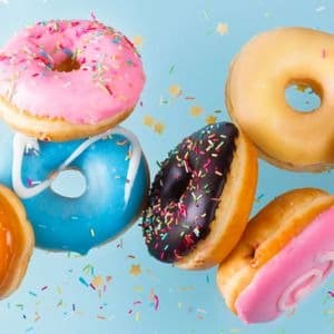 3 Donuts Deal – €5.50 (Save €2)