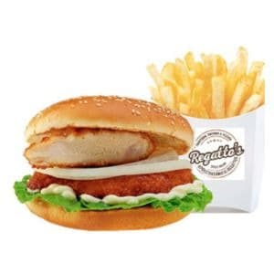 Chicken Fillet Burger Meal