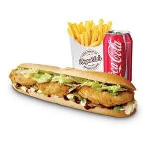 Chicken Baguette Meal